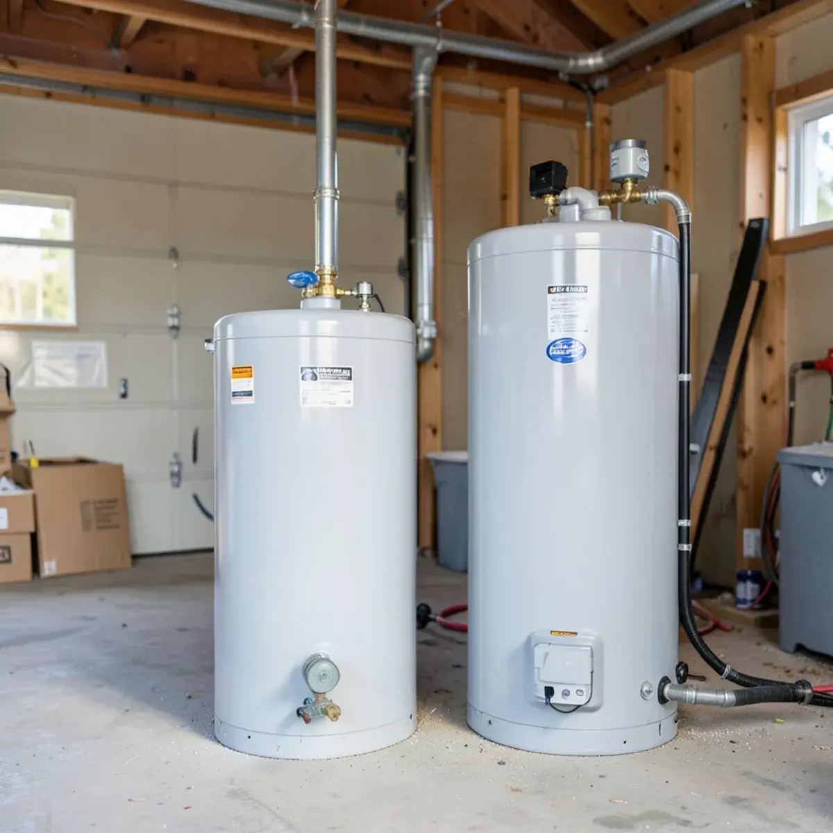 50-Gallon vs. 40-Gallon Water Heater: Which Does Your Brentwood Home Need? — Brentwood, CA water heater guide