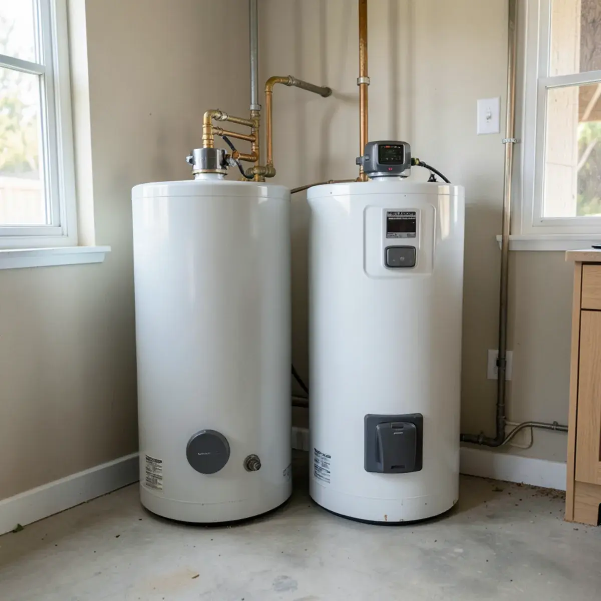 Gas vs. Electric Water Heaters: Cost, Efficiency & Which to Choose — Brentwood, CA water heater guide